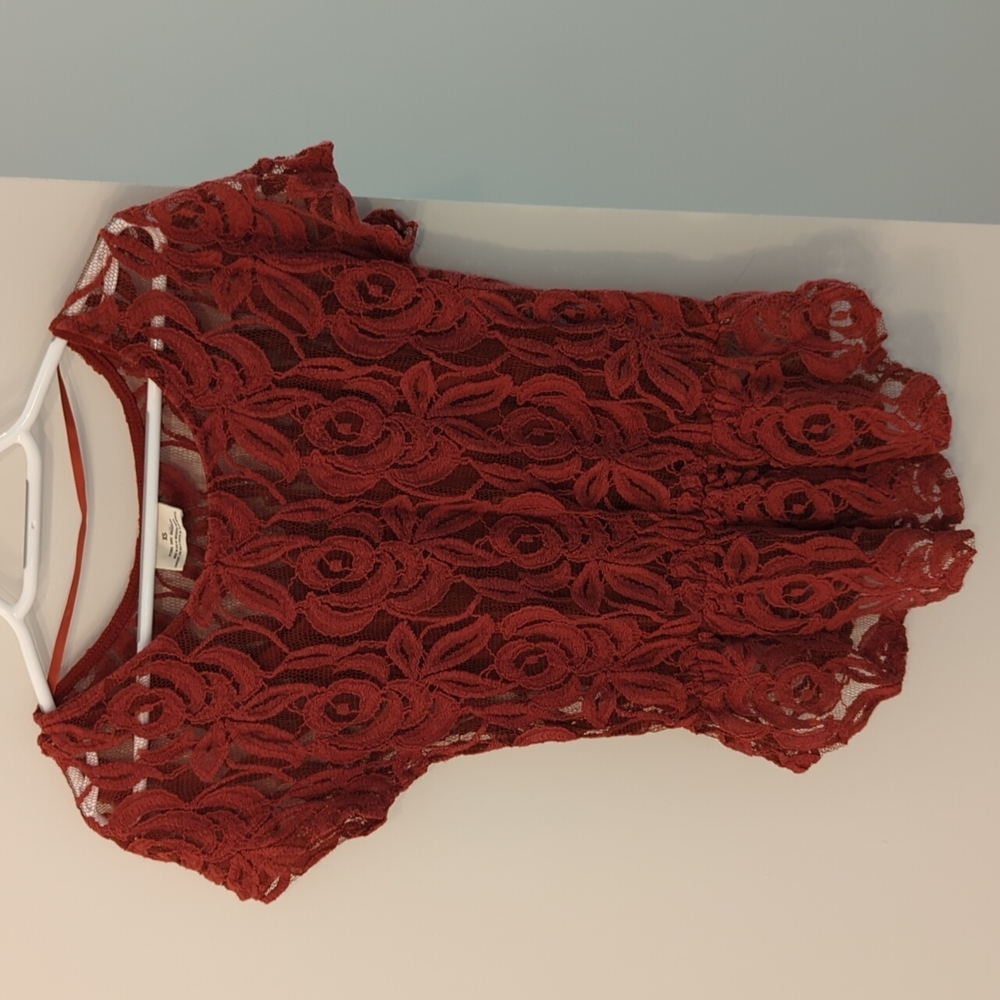 Floral Applique top